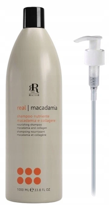 RR Line Real Star Pflegendes Shampoo mit Macadamiaöl und Kollagen 1000ml - Bild 1 von 1