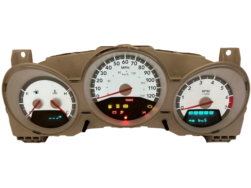 Grupo de velocímetros Chrysler Town & Country 2009/Dodge Caravan 212.179 millas Foto 1 de 4