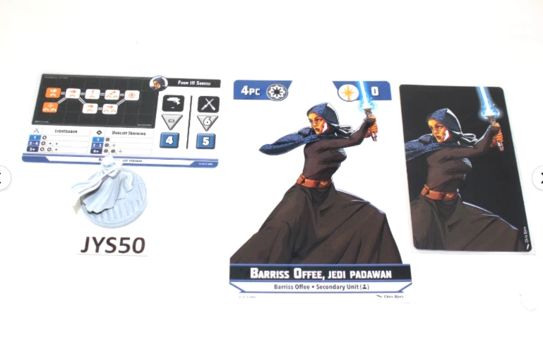 Star Wars Shatterpoint Barriss Offee, Jedi Padawan JYS50 Foto 1 de 1