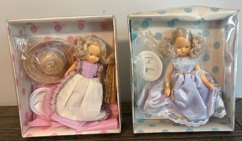 Nancy Ann Vintage Libro de Cuentos Muñecas Días de la Semana Sábado y Miércoles Jesco Foto 1 de 1