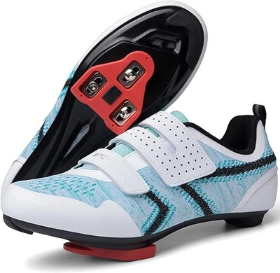 Zapatos de Ciclismo Unisex Compatibles con Peloton Bicicleta de Interior con Tacos Delta Foto 1 de 4