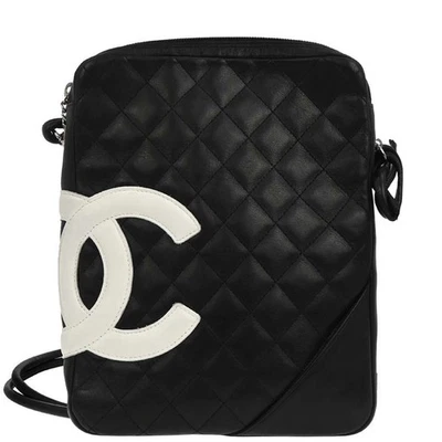 Bolso de hombro Chanel negro piel de becerro cambon ligne KQ00240 Foto 1 de 4