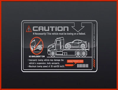 Pegatinas de precaución de ventana para Hyundai Elantra Avante MD Foto 1 de 1