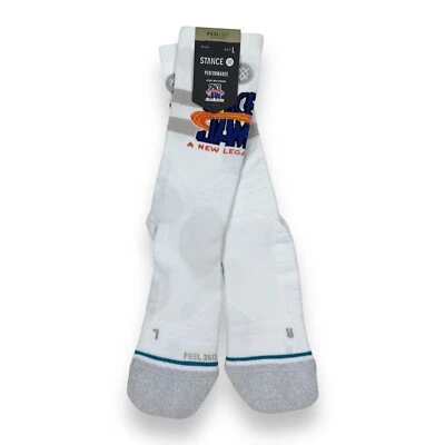 Calcetines deportivos Stance Space Jam grandes 9-13 blancos Feel360 Infiknit baloncesto Foto 1 de 4