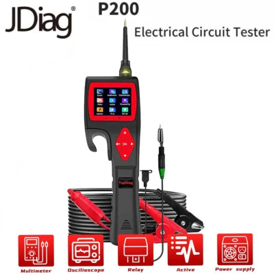 Genuine TopDiag P200 9V/30V Car Circuit Tester Power Probe Electrical Test Tool