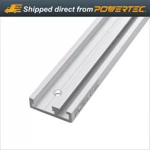 Powertec 32" Aluminium Combo T-Spur Gehrungsspur Zweispurschiene (71359) - Bild 1 von 9