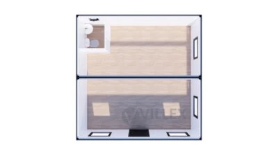 Container Anlage - 6,0 m x 6,0 m - mit Sanitär + Elektrik - Villex - NEU! - Bild 1 von 4