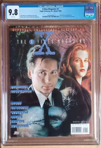 X-FILES MAGAZINE #1 (1996 Series) - Collectors Edition with extras - CGC 9.8 WP