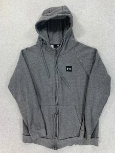 Under Armour Full Zip Midweight Hoodie Jacket (Youth Large) Gray - Picture 1 of 13