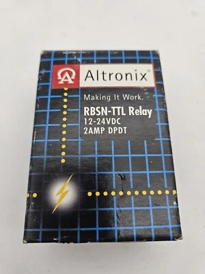 Altronix RBSN  Relay Module 12VDC / 24VDC DPDT - Image 1 of 2
