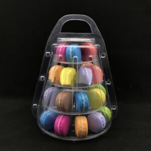 Hohe Qualit?t 4 Ebenen Macaroon Display Stand Stand 260 * 210mm Top 1 St??ck