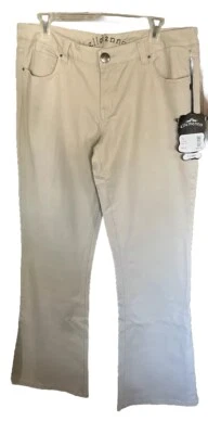 Jeans mujer Ellemenno beige algodón/spandex lavado a máquina hechos en China talla 15 Foto 1 de 4