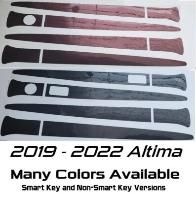 DOS juegos de superposiciones de vinilo personalizadas para Nissan Altima 2019-2022 TÚ ELIGES EL COLOR Foto 1 de 4
