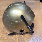 Vintage Notre Dame Game used Football Helmet Missing Piece
