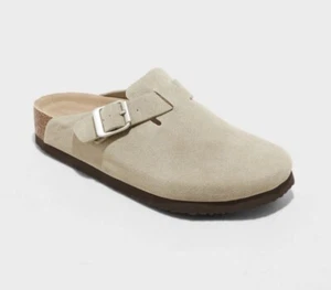 Women’s Universal Thread Betsy Clog Mules Taupe 11 NWT - Picture 1 of 8
