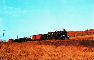 East Broad Top Railroad Engine #12 - Heading Home Rock Hill PA Postcard Unposted - Picture 1 of 2