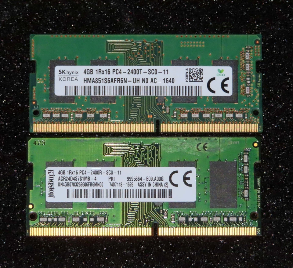 8GB (2x4GB) PC4-2400T PC4-2400R DDR4 Laptop Memory (SODIMM) PC4-2400: FREE Ship - Image 1 of 1