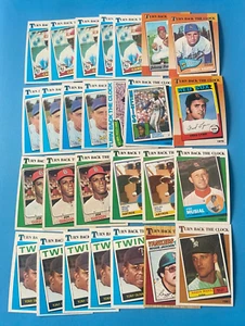 27-Card Topps "Turn Back The Clock" Baseball Lot Koufax Bench Musial (S684) - Picture 1 of 4