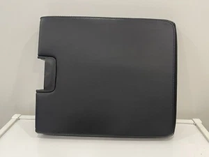 07 08 09 10 11 12 13 Chevy Sierra Armrest Console Arm Rest Lid Black Leather OEM - Picture 1 of 13