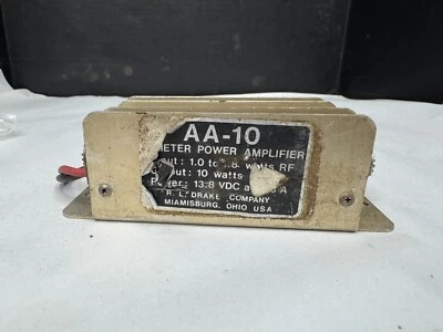 aa-10 meter power amplifier rl drake - Image 1 of 4