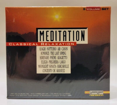 Vintage Meditation: Classical Relaxation 5 Volume Set LaserLight NEW SEALED - Image 1 of 4