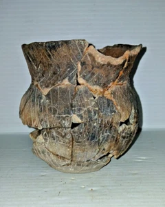 Artefacto de tarro de cerámica parcial indio nativo americano precolombino Mississippi - Imagen 1 de 12