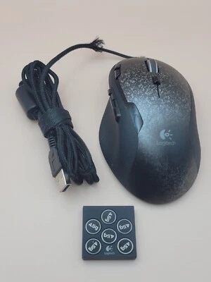 Logitech G500 Programmable Gaming Mouse with/Adjustable Weight Cartridges - Photo 1/4