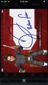 Topps Star Wars Digital Card Trader Red Clone Wars Boba Daily Sig Insert - Picture 1 of 1