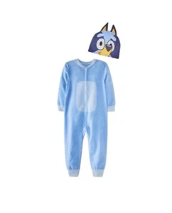 Bluey Toddler Character Sleeper Pajama with Hat - Size 3T NWT - Picture 1 of 4
