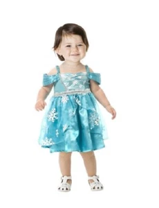 NUEVO Disfraz de Halloween Princesa copo de nieve BEBÉ 6 a 12 meses - Imagen 1 de 1