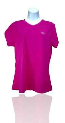 Top Umbro Damas L Ropa Deportiva, Fucsia, Rayas Reflectantes y Logo. H-2 Foto 1 de 4