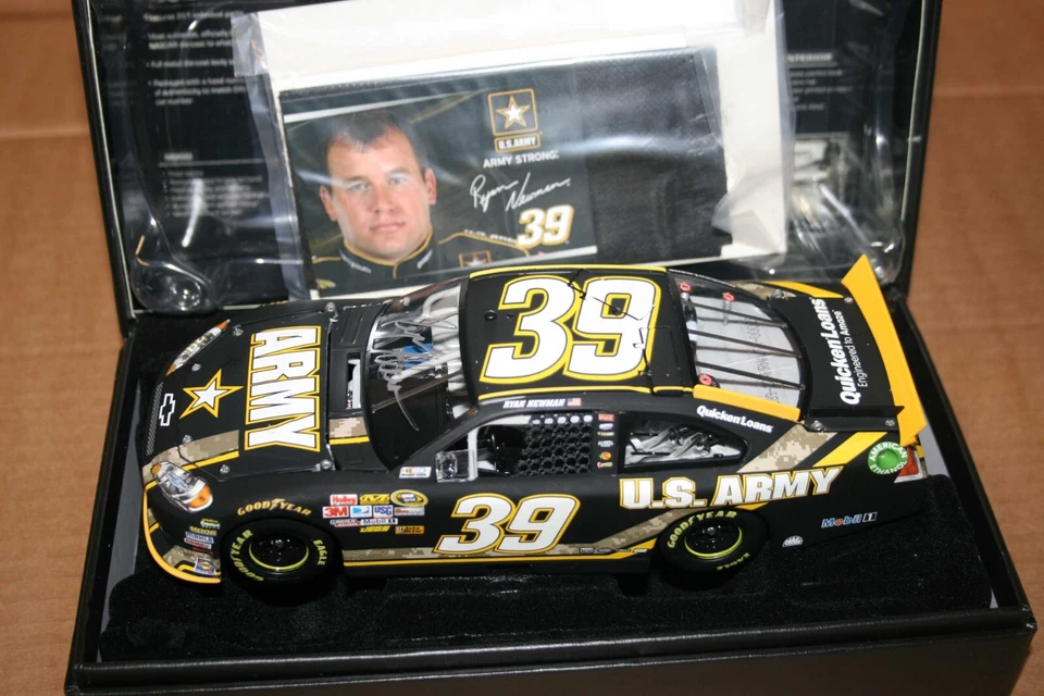 1/24 ELITE CHEVROLET IMPALA RYAN NEWMAN 2012 SIGNED/AUTOGRAPHED NASCAR LIONEL - Immagine 1 di 4