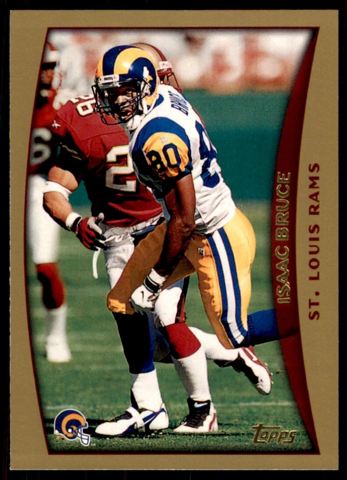 1998 TOPPS ISAAC BRUCE ST. LOUIS RAMS #260 - Image 1 of 2