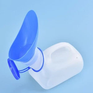 1000ml Przenośny pisuar podróżny dla mężczyzn i kobiet, butelka na mocz, kemping, unisex - Zdjęcie 1 z 10