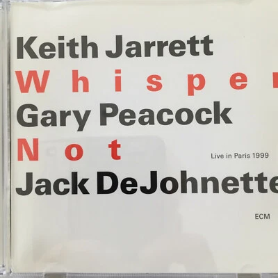 KEITH JARRETT: Whisper Not - Live (2-CD-Set ECM 1724/25 /NM) - Bild 1 von 2