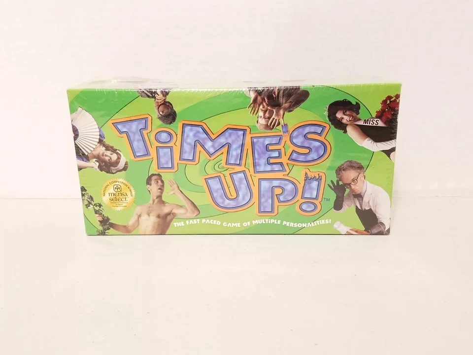 Vintage "Times Up!" Game, 1999 Edition by R&R Games - Sealed New! (Mensa Select) - Image 1 of 1