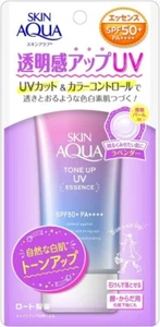 Japan Skin Aqua Tone Up UV Essence SPF50+/PA++++ Savon Scent 80g From Japan - Picture 1 of 7