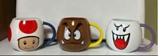 USJ MARIO SUPER NINTENDO WORLD Limited Mug cup Set of 3 Boo Goomba Toad Japan