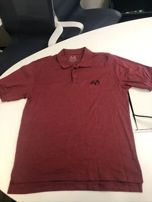 NWT Realtree Mens Short sleeve Red Size Large Polo - Image 1 of 4
