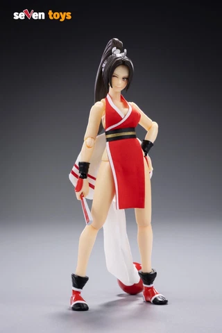 14cm SEVEN TOYS 1/12 Waltz of the Fire Dragon Female Figure Model ST0605 Cover