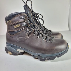 Zamberlan Hiking Boots Men's US 6H (6.5)(40) Brown Leather GoreTex Flex-STM GTX - Picture 1 of 13