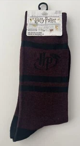 Harry Potter Men's Dress Socks Sizes 6-12 - Picture 1 of 4