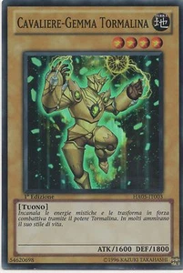 YU GI OH CAVALIERE GEMMA TORMALINA • HA05 • SUPER RARA - Picture 1 of 1