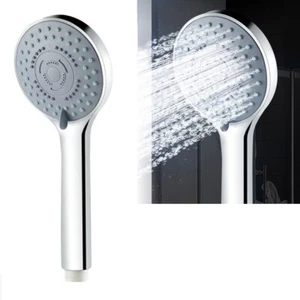Shower Head Bath High Pressure 5 Mode LARGE Chrome Handset Heads Water Saving - Picture 1 of 7