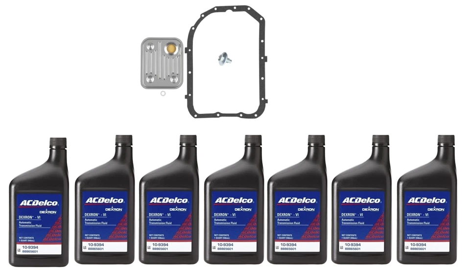 Kit de servicio de transmisión 4L80E: kit de filtro + líquido ATF de 7L para BENTLEY V8 6,8 L Foto 1 de 4