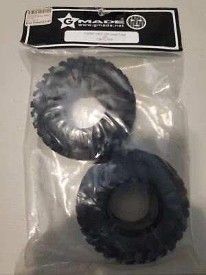 Pneu de caminhão de controle remoto escala 1/10 Gmade 1.9 pneu de caminhão MT1901 (2 peças) GM70164 Rock Crawler - Imagem 1 de 4