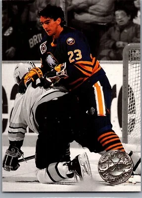 1991-92 NHL Pro Set Platinum - #158 Randy Hillier - Image 1 of 2