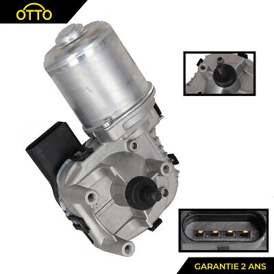 Moteur d'Essuie Glace Avant pour VW Golf 5 Golf 6 Scirocco Eos Jetta 3 1Q1955119 - Photo 1/4