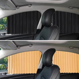 2 PIEZAS Ajuste Universal Magnético Coche Ventana Lateral Privacidad Parasoles Cortinas Parasoles - Imagen 1 de 18