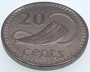 World Coin: 1997 Fiji - 20 Cents - Circulated (SKU 334) - Picture 1 of 4